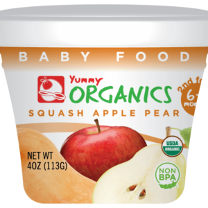 YUMMY ORGANIC SQUASH APPLE PEAR