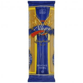 ALLEGRA WHOLE WHEAT PASTA