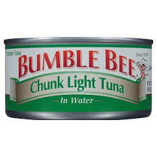 BUMBLE BEE LIGHT TUNA IN WATER