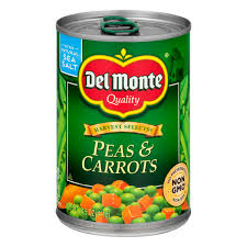 DEL MONTE PEAS & CARROTS SEA SALT