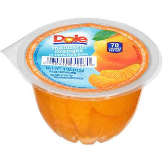 DOLE MANDARIN ORANGE IN JUICE