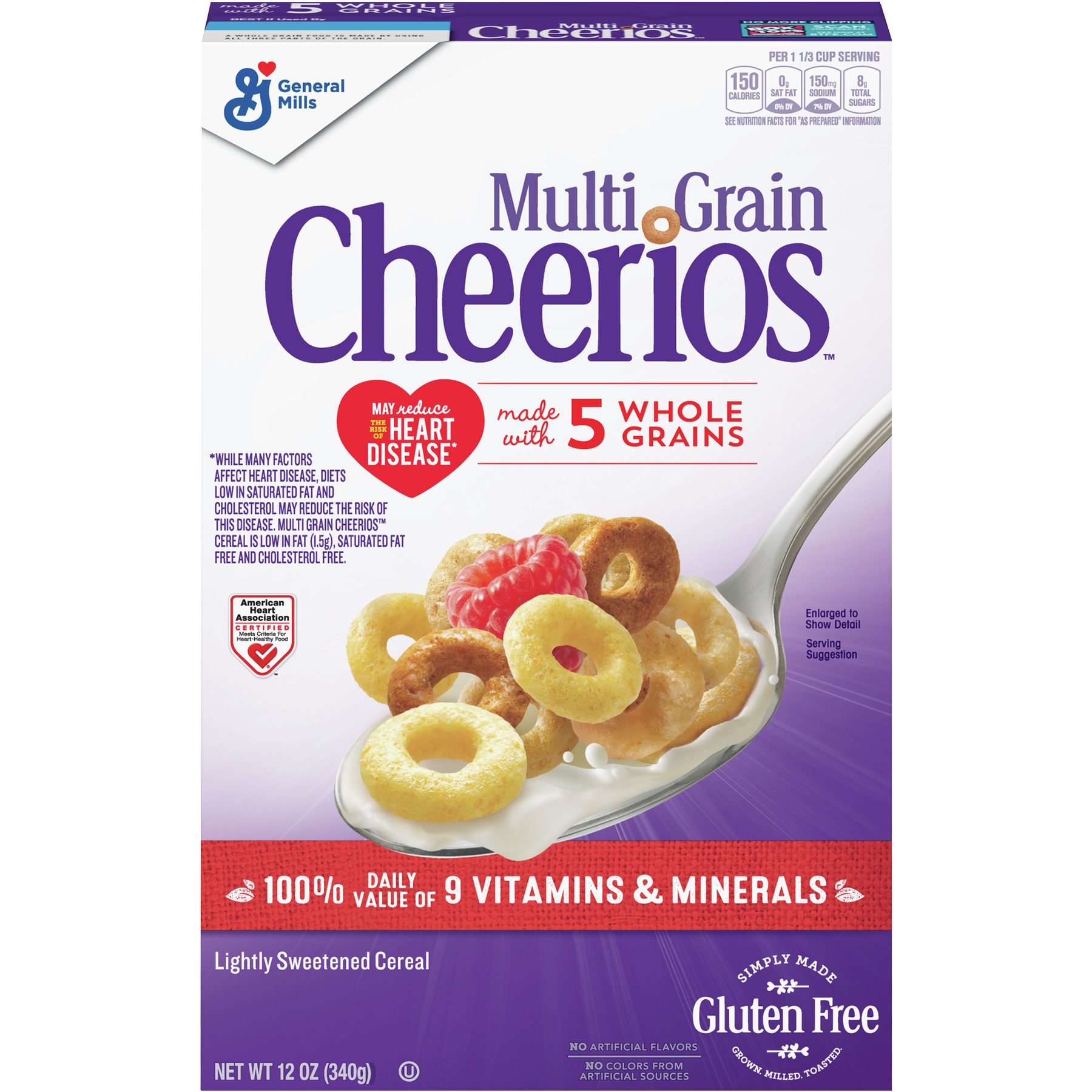 GENERAL MILLS MULTI GRAIN CHEERIOS