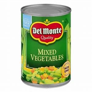 DEL MONTE MIXED VEGETABLES SEA SALT CAN